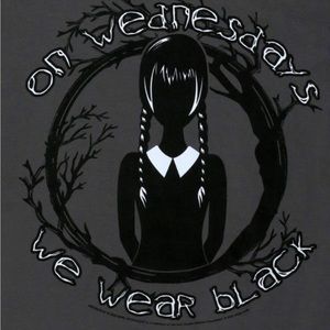 Black Graphic Short Sleeve Tee